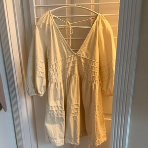 Free people sweet surrender Cream Puff Sleeve Dress